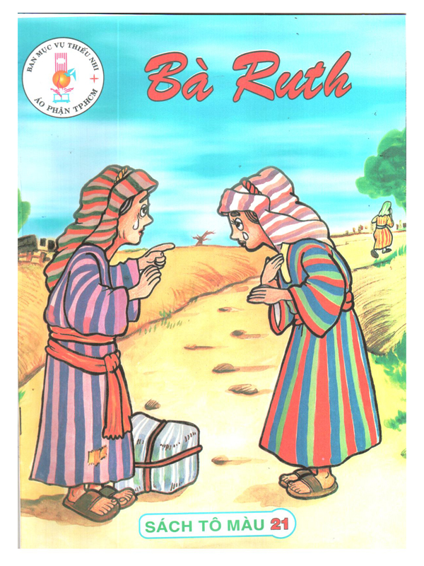 260. Sách tô màu 21: Bà Ruth (lớn)