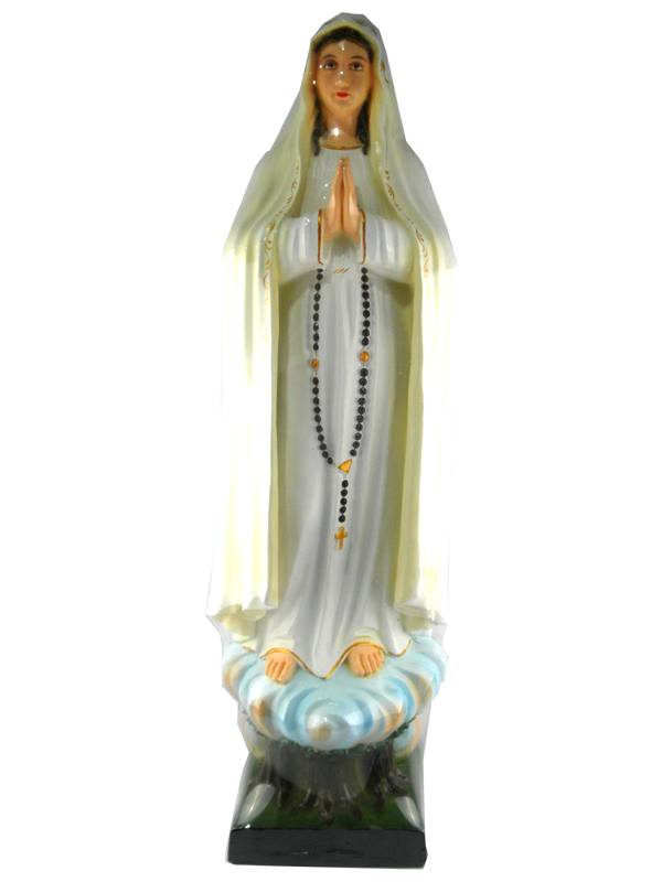 104. Đức Mẹ Fatima 90cm (polymer + k.tuyến)*
