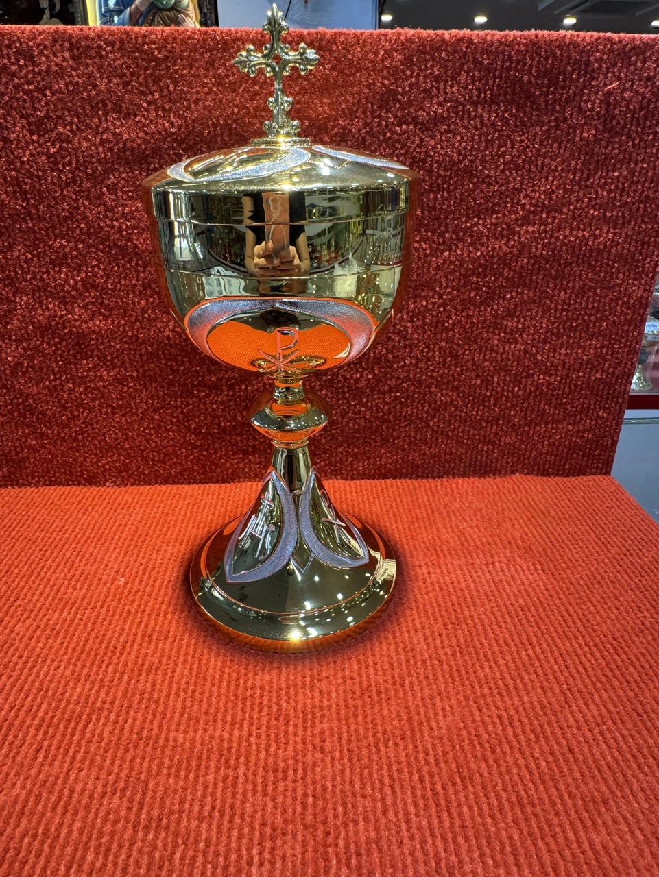 1004*. Bình đựng bánh 3 vòng (11*25)cm