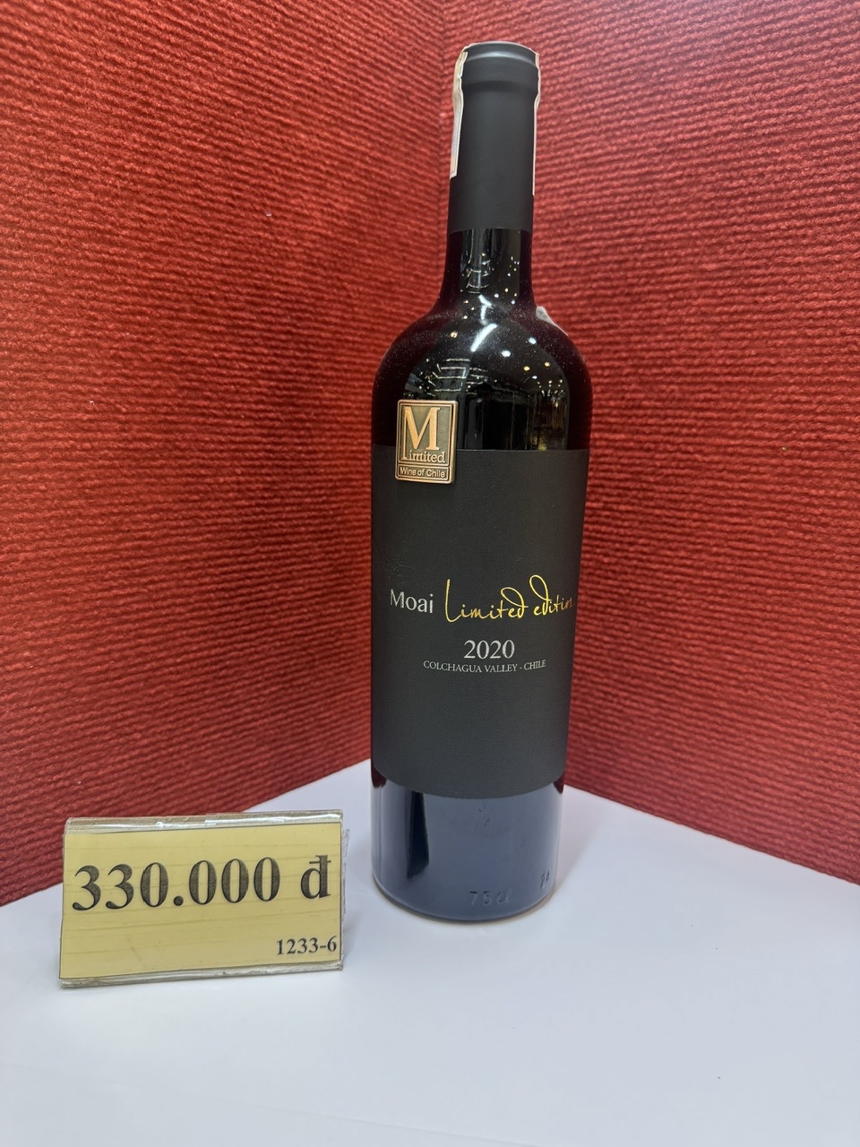 6. Rượu vang Moai Limted Edition 750ml (CHILE) 14% vol