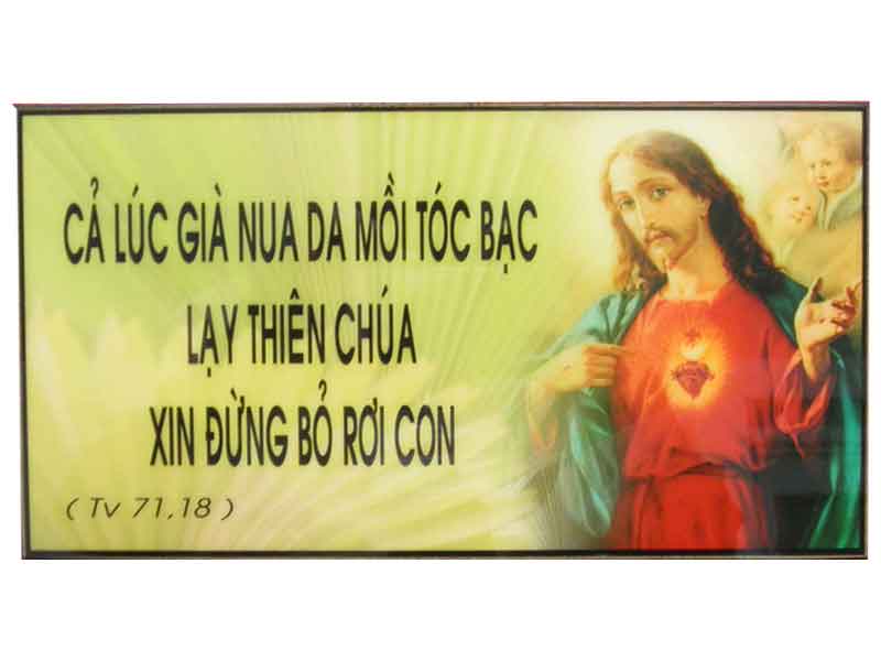 171. AB+ chữ Cd. Chúa (40*80)cm