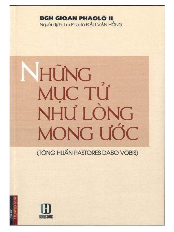 336. Huấn từ của Đức Gioan Phaolô II ngỏ với các linh mục (chờ TB)