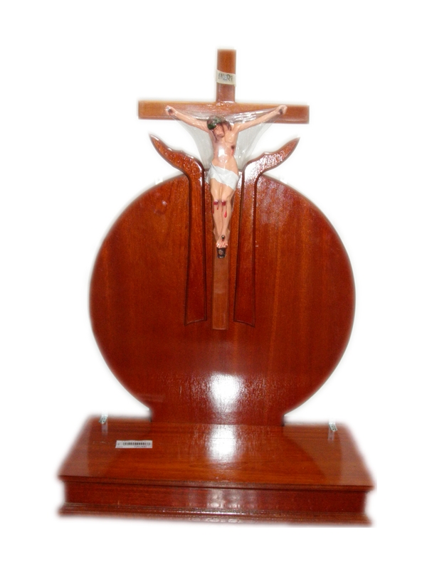 5. Bàn thờ gỗ MDF (55*65)cm + tượng 30cm (polymer)
