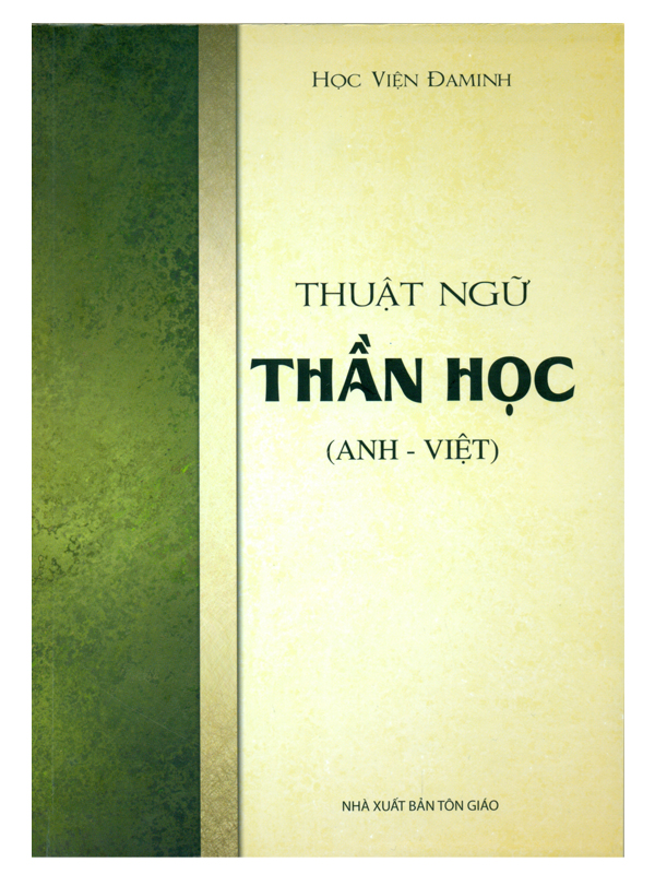 235. Thuật ngữ thần học (Anh - Việt) (KO TÁI BẢN NỮA)