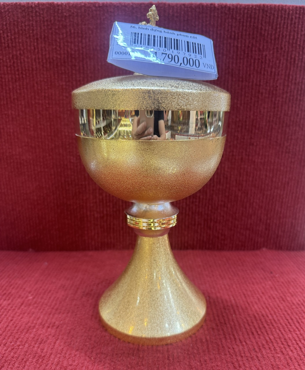 56. bình đựng bánh phun cát