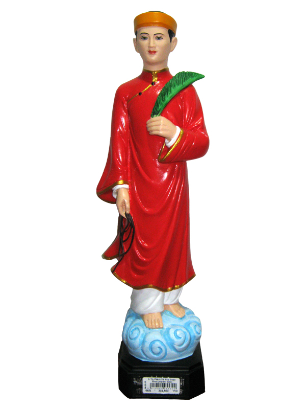 5. Th. Phêrô Vũ Văn Truật 33cm (polymer màu)