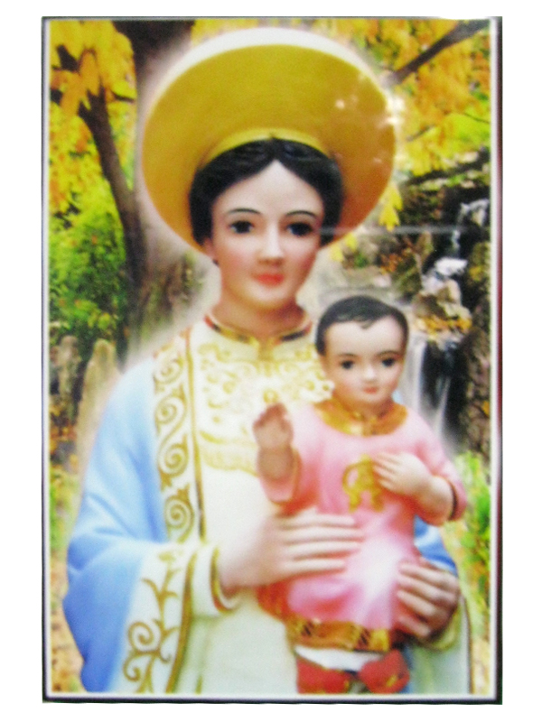 209. Ảnh SM Đức Mẹ Lavang (30*45)cm