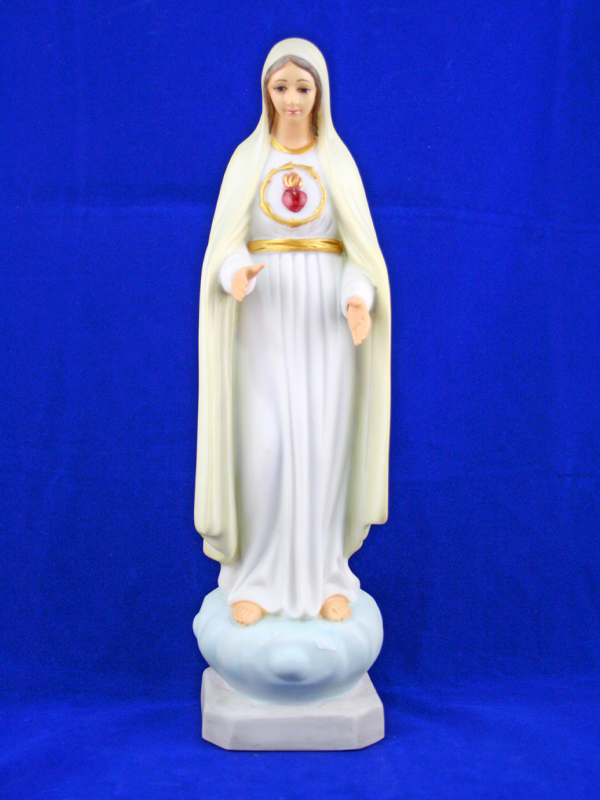 105. Đức Mẹ Fatima 40cm (polymer) 428C