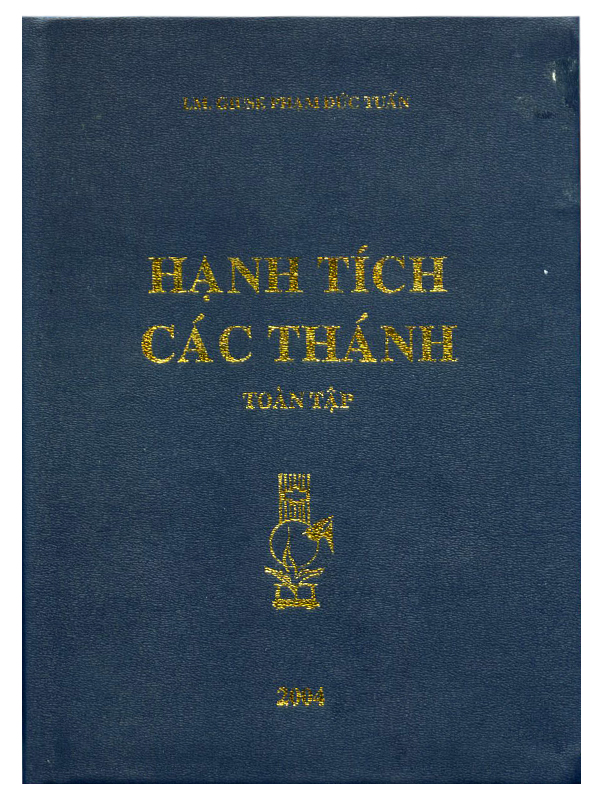 160. Hạnh tích các thánh theo lịch phụng vụ toàn tập (bìa da)