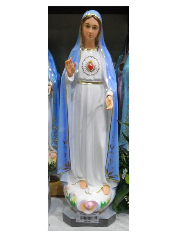 208. Đức Mẹ Fatima 60cm (polymer) *