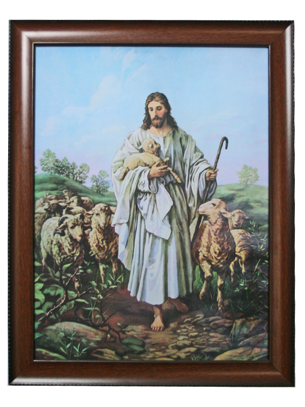 20. Ảnh in trên bố Chúa chăn chiên (30*40)cm