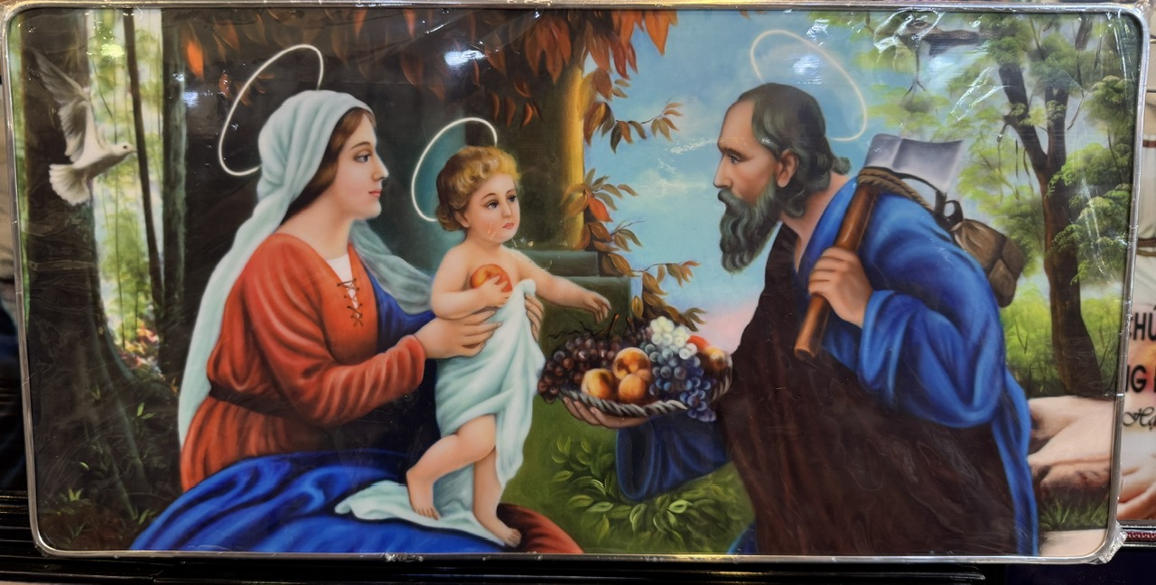 91. AB Thánh gia nho (20*40)cm