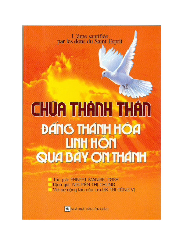 22. Chúa Thánh Thần - Đấng thánh hoá....ơn thánh