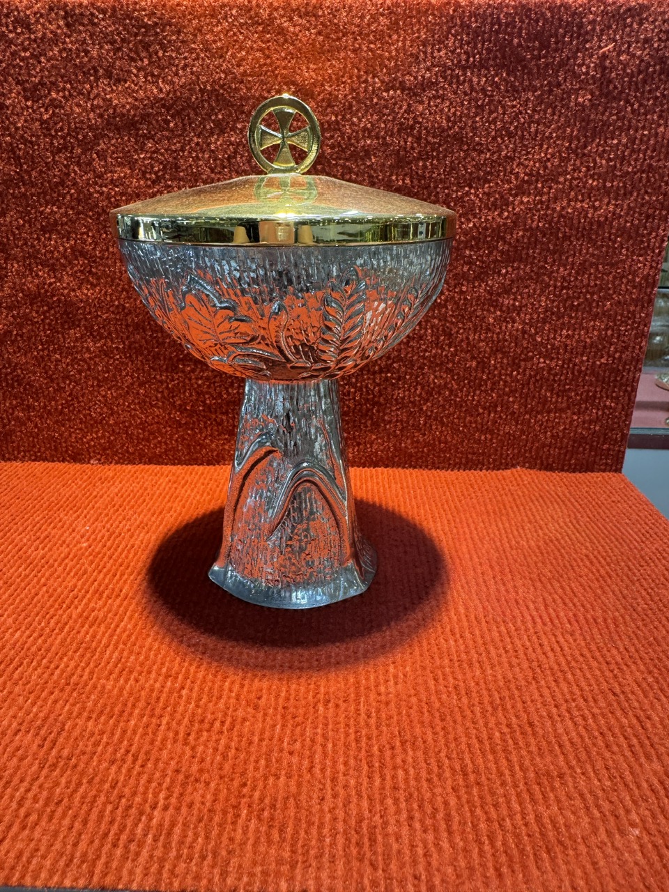 87. Bình 300 bánh 17cm trong xv, ngoài xk (bông lúa chùm nho)