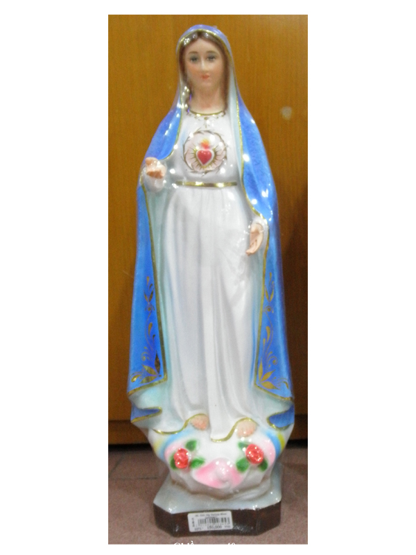 181. Đức Mẹ Fatima 40cm (polymer)