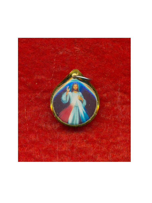 196. Ả. đeo giọt nước tròn 1.7cm (đồng phủ nhựa)