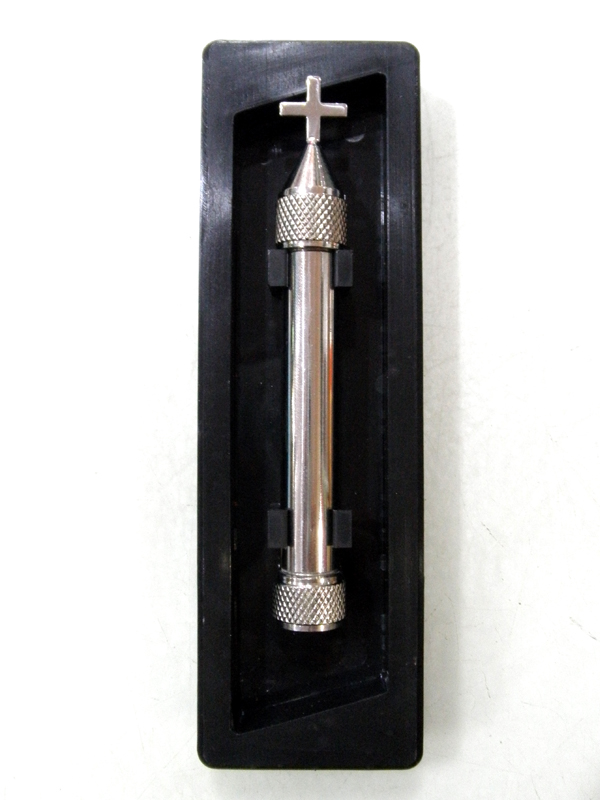 9. Cây rảy nước phép inox 12cm