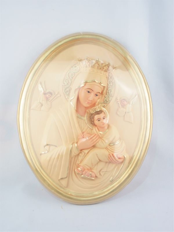 93. Phù điêu Đức Mẹ HCG (32*42)cm (polymer)