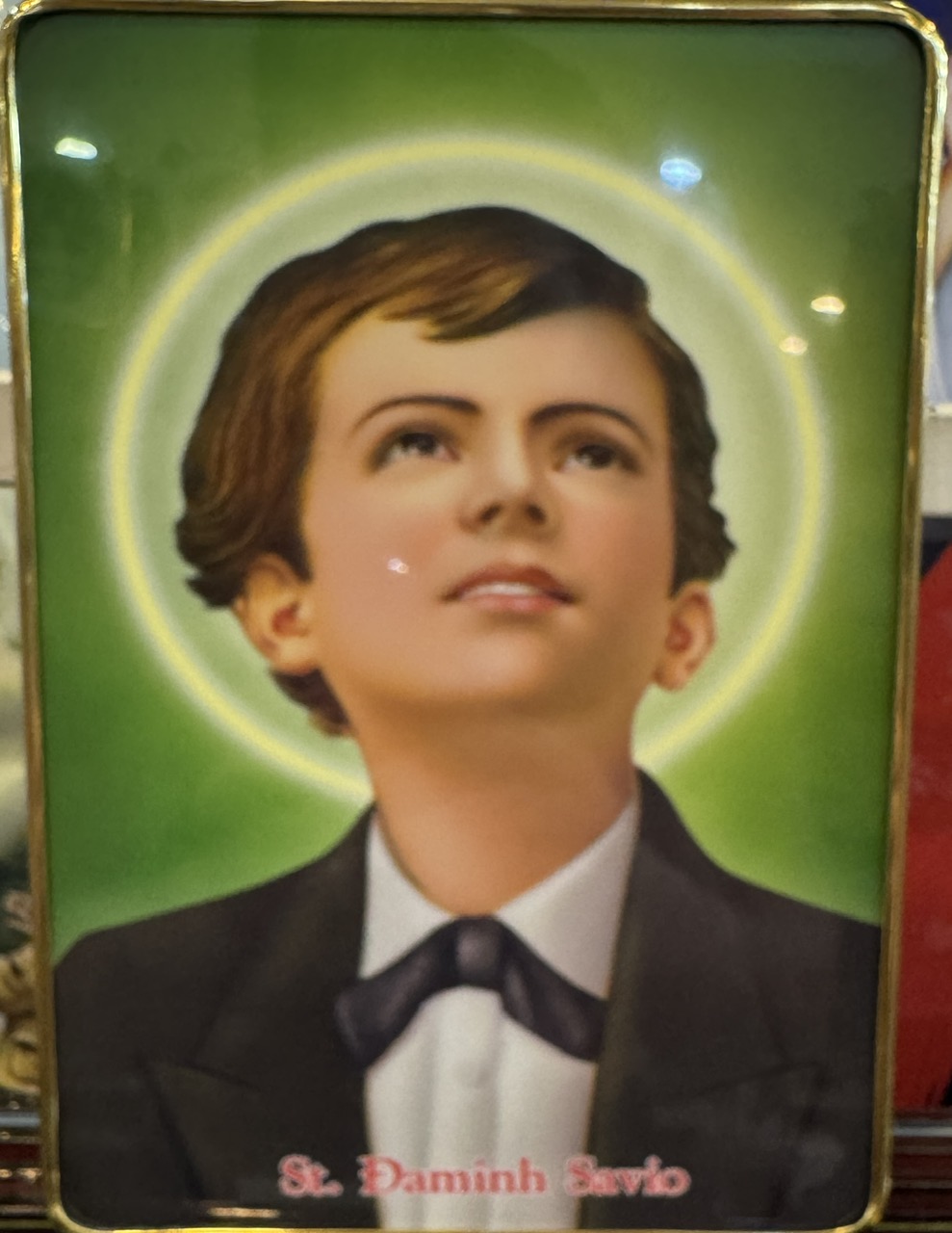 104. AB Thánh Đaminh Savio (15*21)cm