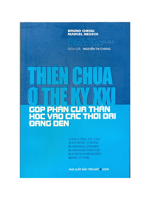 5. Thiên Chúa ở thế kỷ XXI *